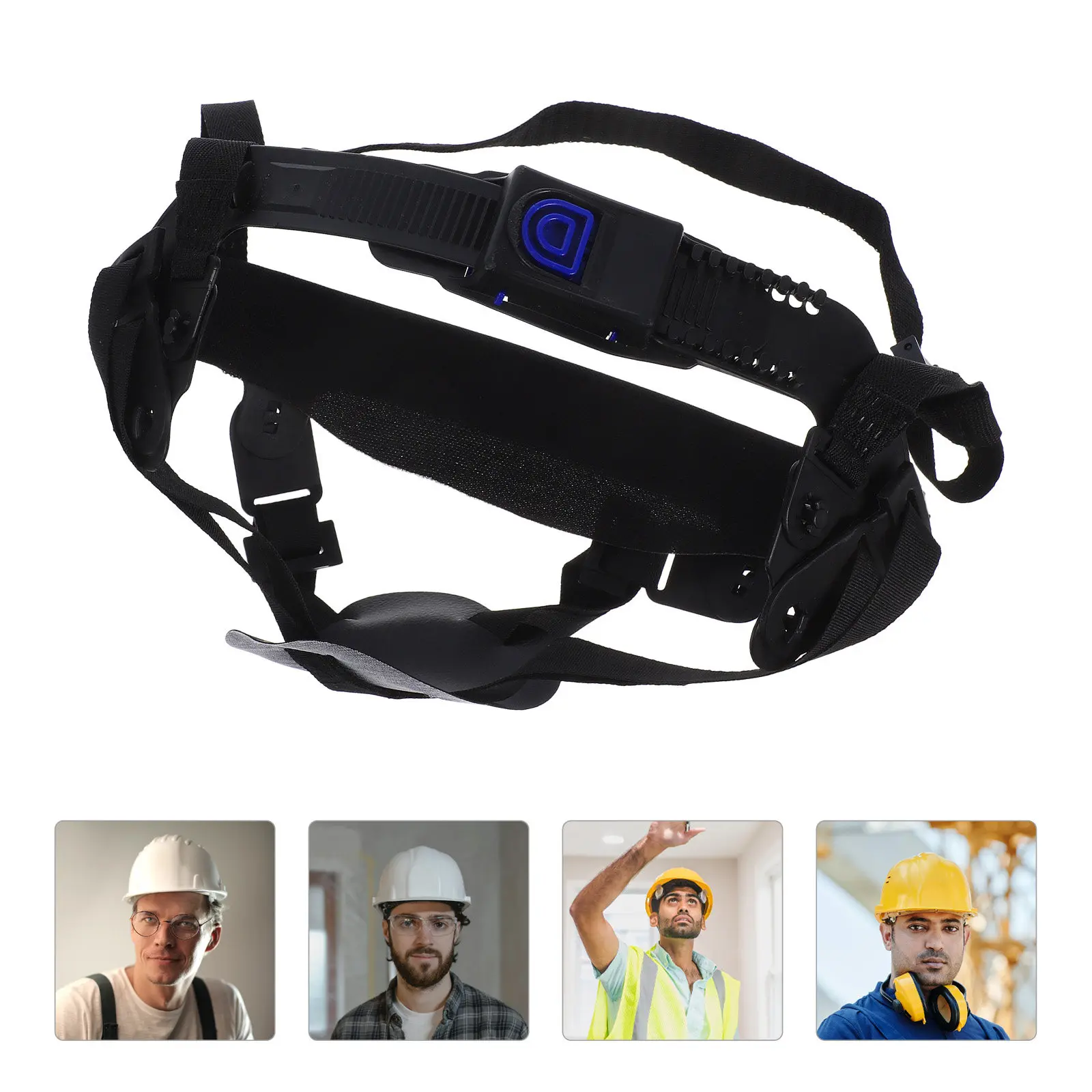 

Вставка для подвесной системы строительной каски: пластиковая, дышащая, с комфортной подкладкой, быстросъемная, сменная