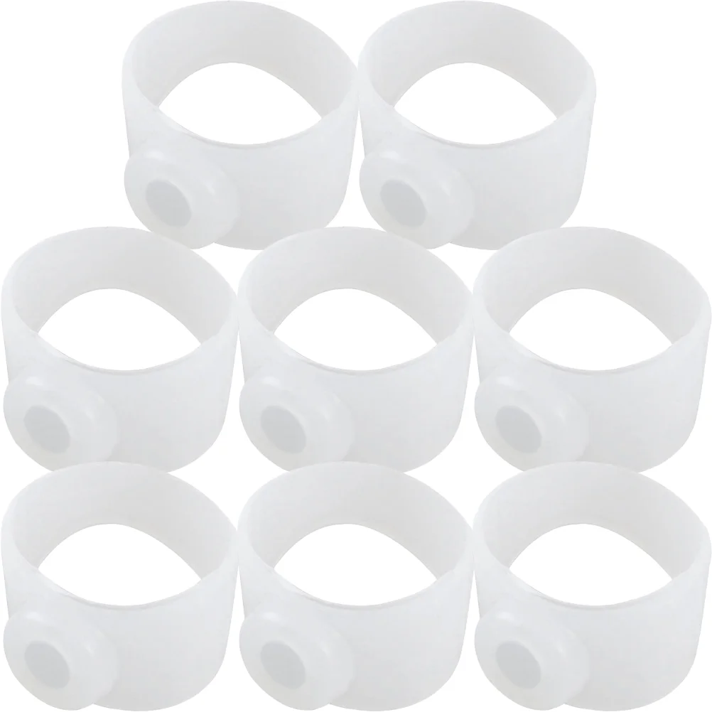 4 Pairs Toe Ring Acupoint Covers Versatile Magnetic Elastic Durable Use Supply Practical Female Rings Creative