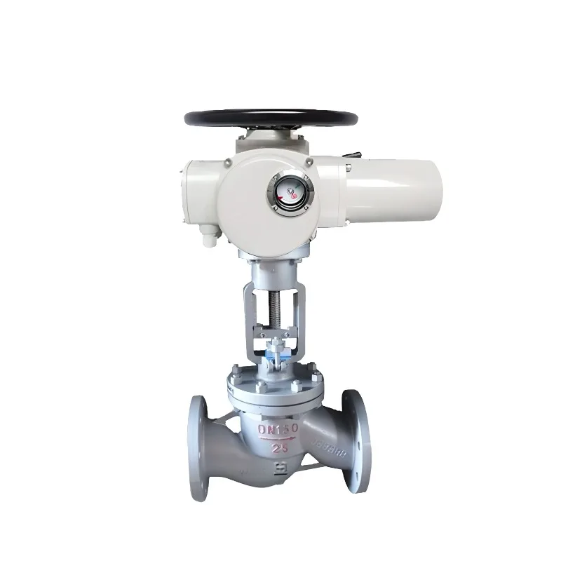 

Electric globe valve Electric carbon steel multi-turn flange globe valve