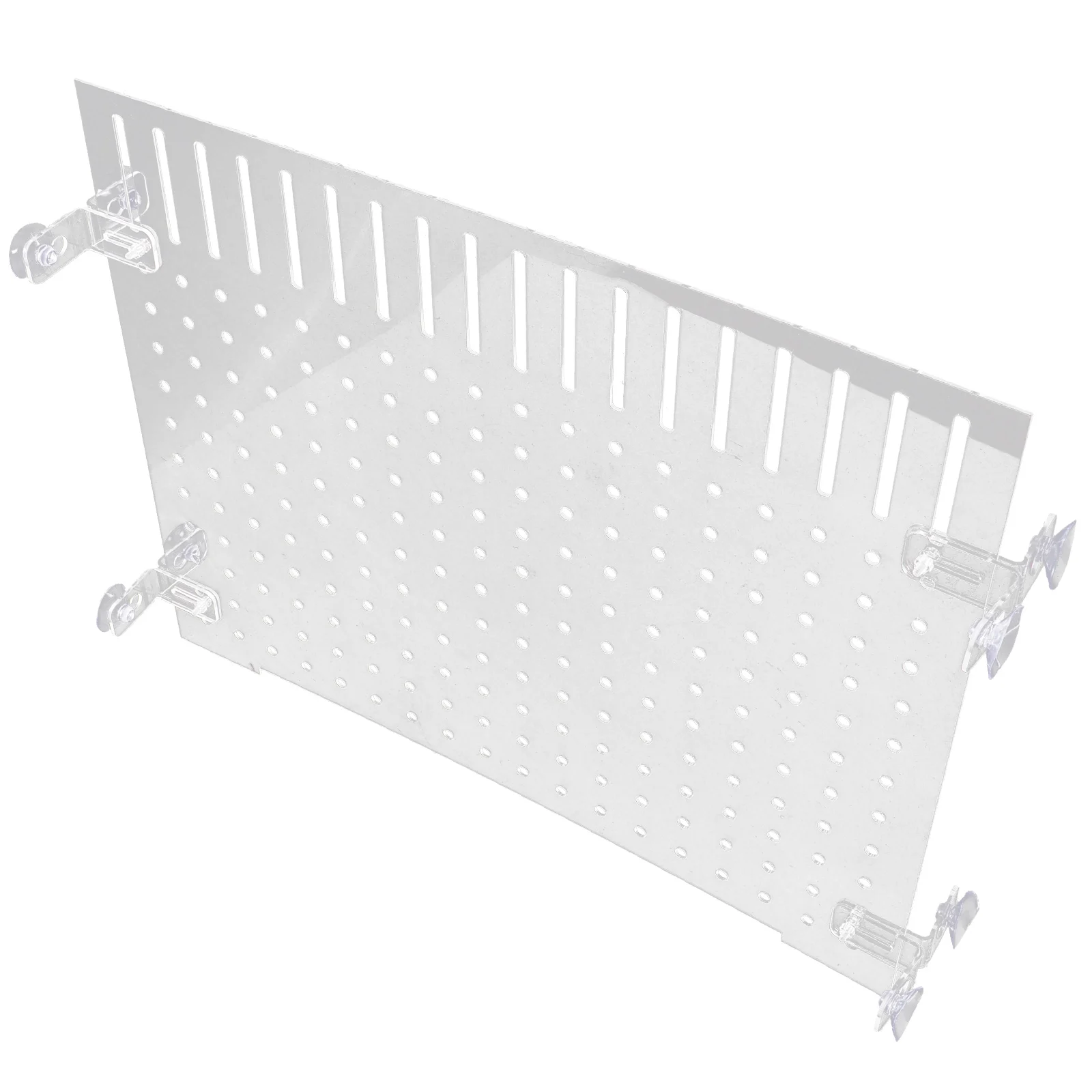 

Acrylic Isolation Board 38x30cm Transparent Aquarium Divider Suction Cups Separator Fish Tank Supplies Pet SuppliesAquarium Fish