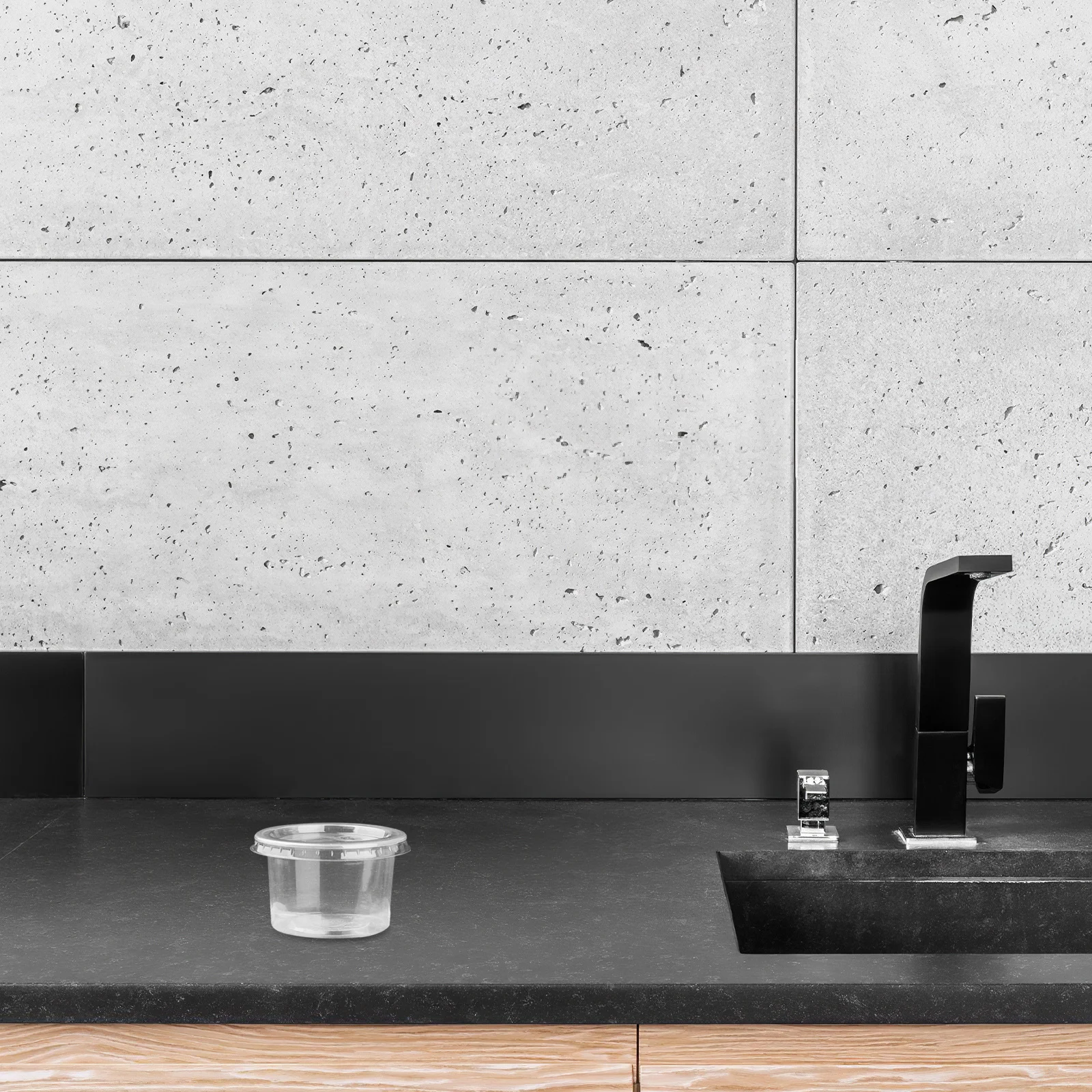 

100Pcs 140ml Clear Pudding Bowls Leak Proof Lids for Dessert Sauces Jelly Mousse Yogurt Storage Portion Cup Jelly Cup