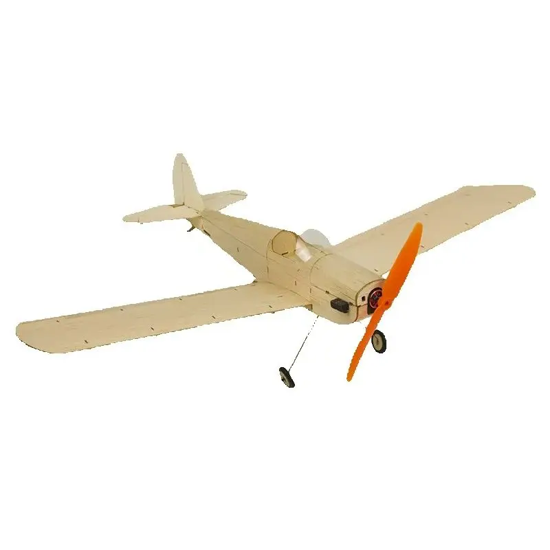 Spacewalker RC Airplane Kit 460mm, Balsa Wood Micro Lightweight - 1S 30-35g 3CH for Indoor Flying & Sport Beginners
