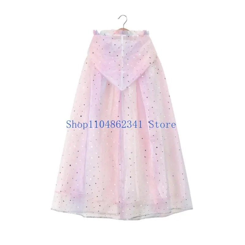 5asd Bé Gái Đầm Có Mũ Trùm Đầu Mũi Tập Đi Trang Phục Hóa Trang Cho Công Chúa Áo Choàng