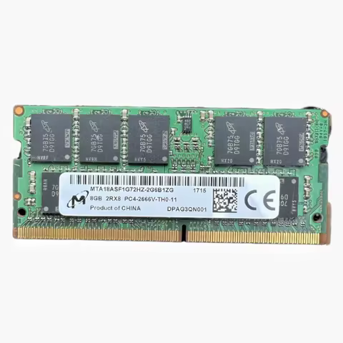 Micron Server ECC RAMs DDR4 8GB 2666MHz Server laptop Memory ddr4 8GB 2Rx8 PC4-2666V -THO ECC SODIMM Server Laptop memory