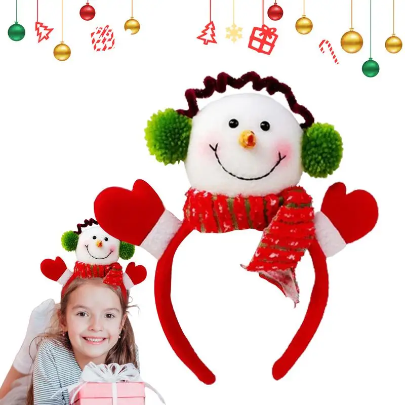 

Christmas Antlers Headband Cute Reindeer Hair Bands With Bell Hair Clips Christmas Hair Accessories Headdress Holiday Dress