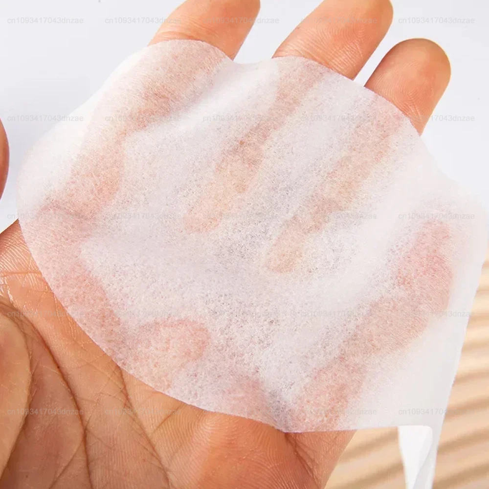 100-500Pcs Disposable Eye Mask DIY Natural Cotton Eye Paper Women Essential Product Ultrathin Spunlace nonwoven Eye Paper Mask