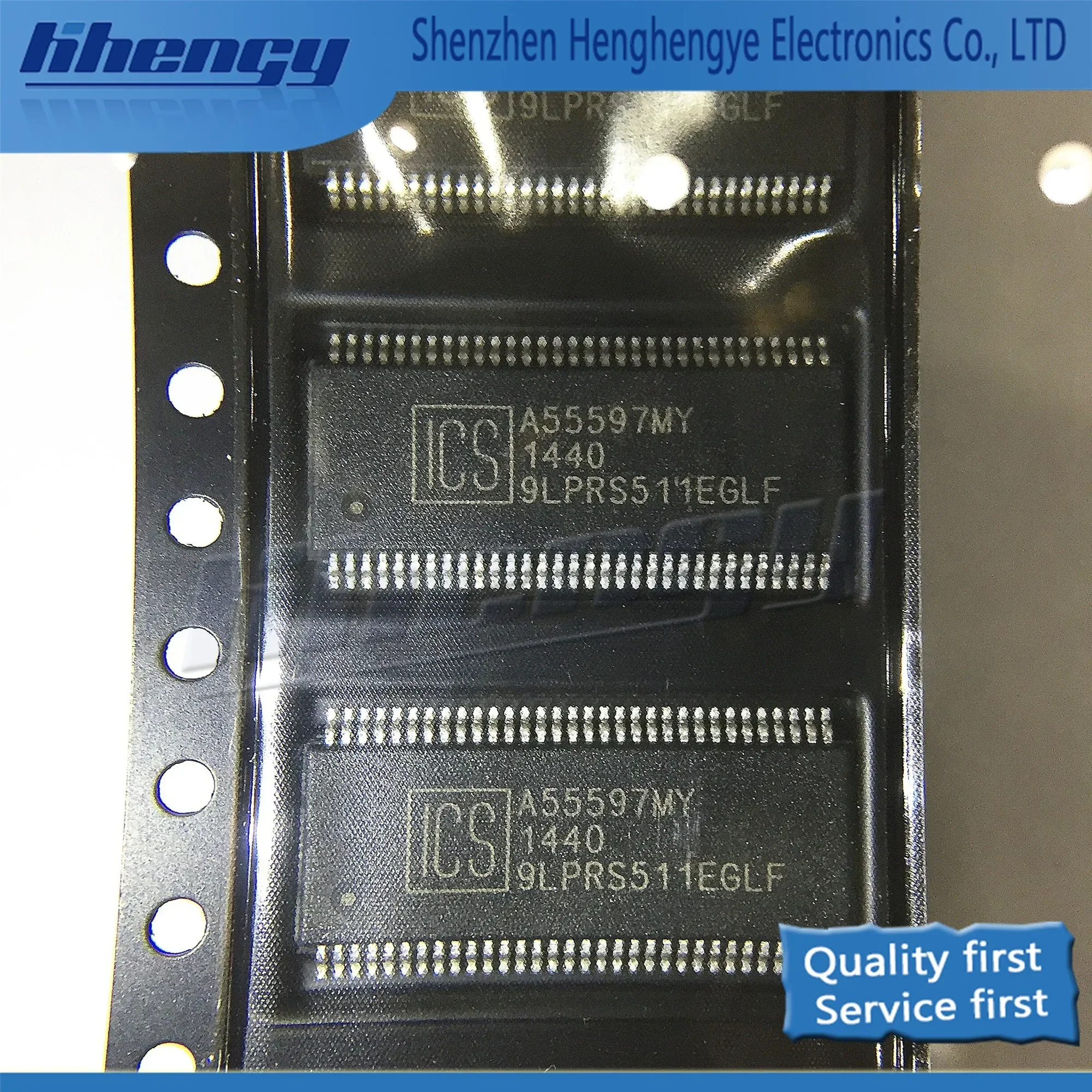

ICS9LPRS511EGLF 9LPRS511EGLF TSSOP-64 Устройство сигнала часов Оригинальная микросхема