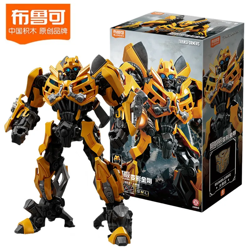 

Оригинальный строительный блок Blokees, игрушка для вышивания, фильм Трансформер 3, фигурка джмеля, серия роботов