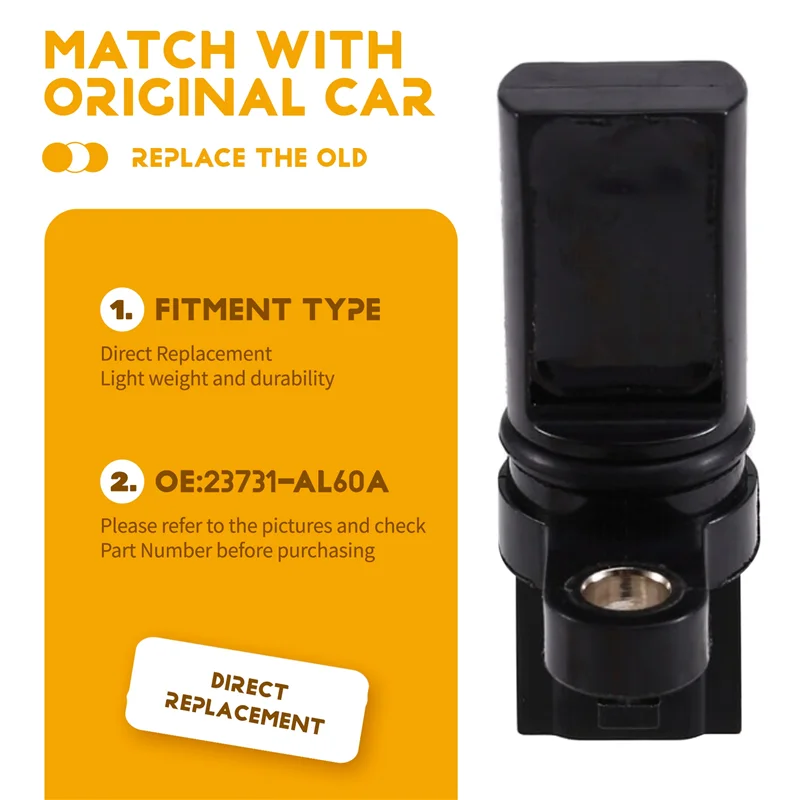 السيارات لإنفينيتي FX35 M35 نيسان 350Z ألتيما متوافق سيارة العمود المرفقي مستشعر موضع 23731-AL60C 23731-AL60A