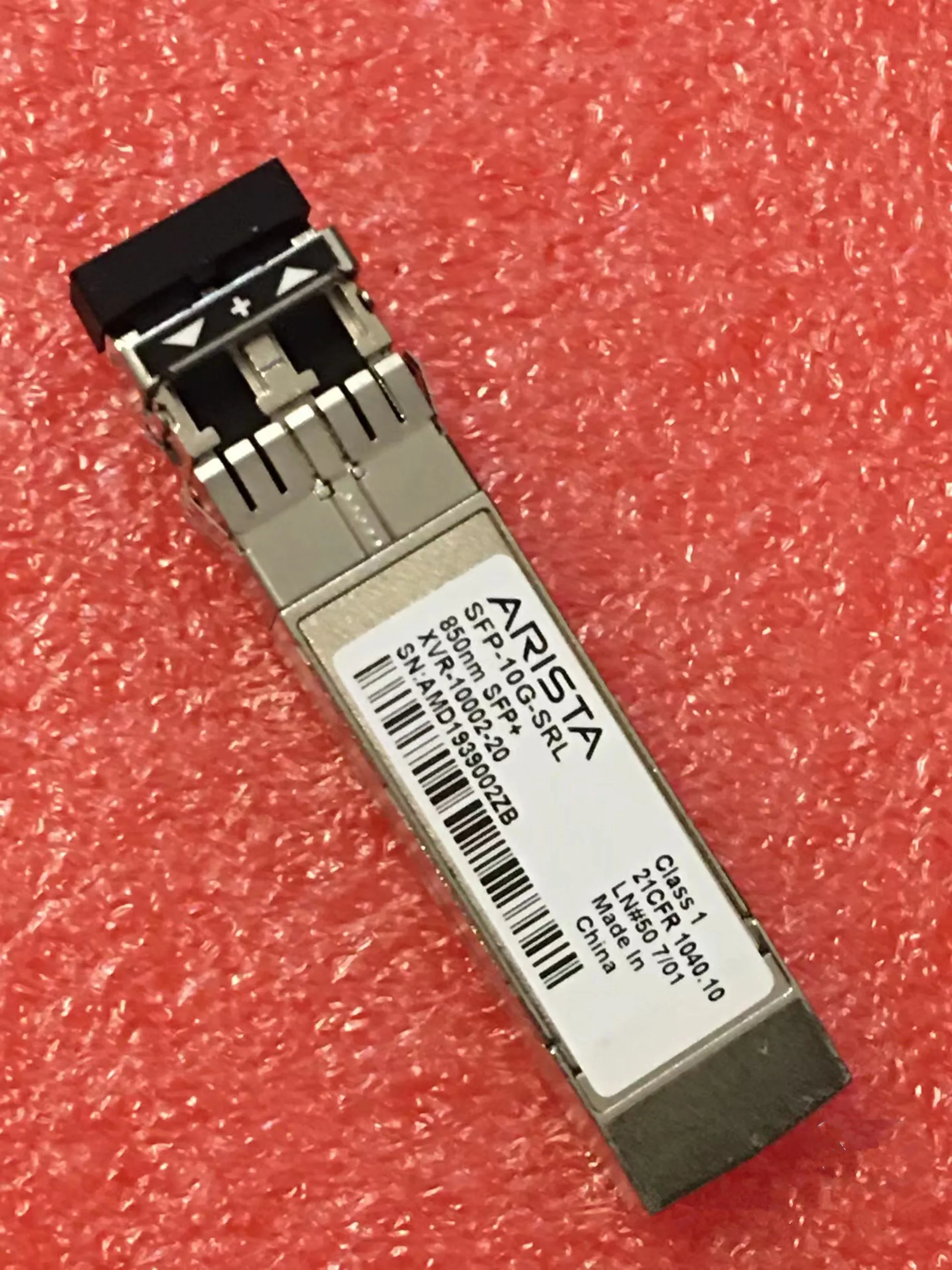 Arista-transceptor do interruptor da fibra, 10GB, SFP-10G-LCR 850NM, SFP + XVR-10002-20, 10G Sfp