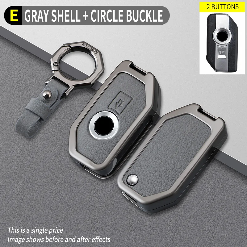 Motorcycle For BMW R1250GS R1200GS C400gt F750GS F850GS K1600B K1600GT R1200RS R1200RT F900R F900XR Car Smart Key Cover Shell