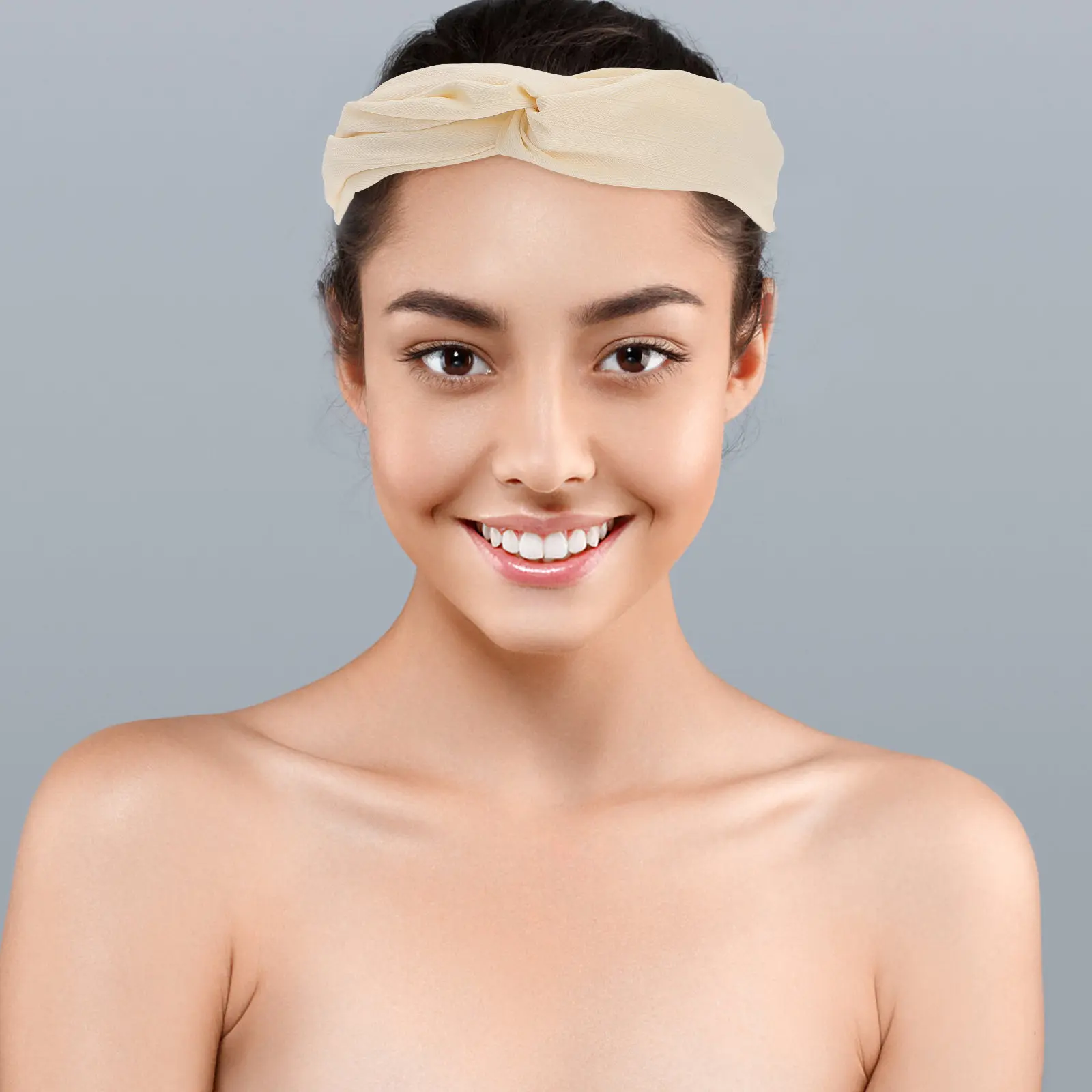 

3Pcs Women Headband Set Soft Fabric Elastic Hair Bands for Girls Teens Women Wide Comfortable All-Match Fashion Hair Accessories