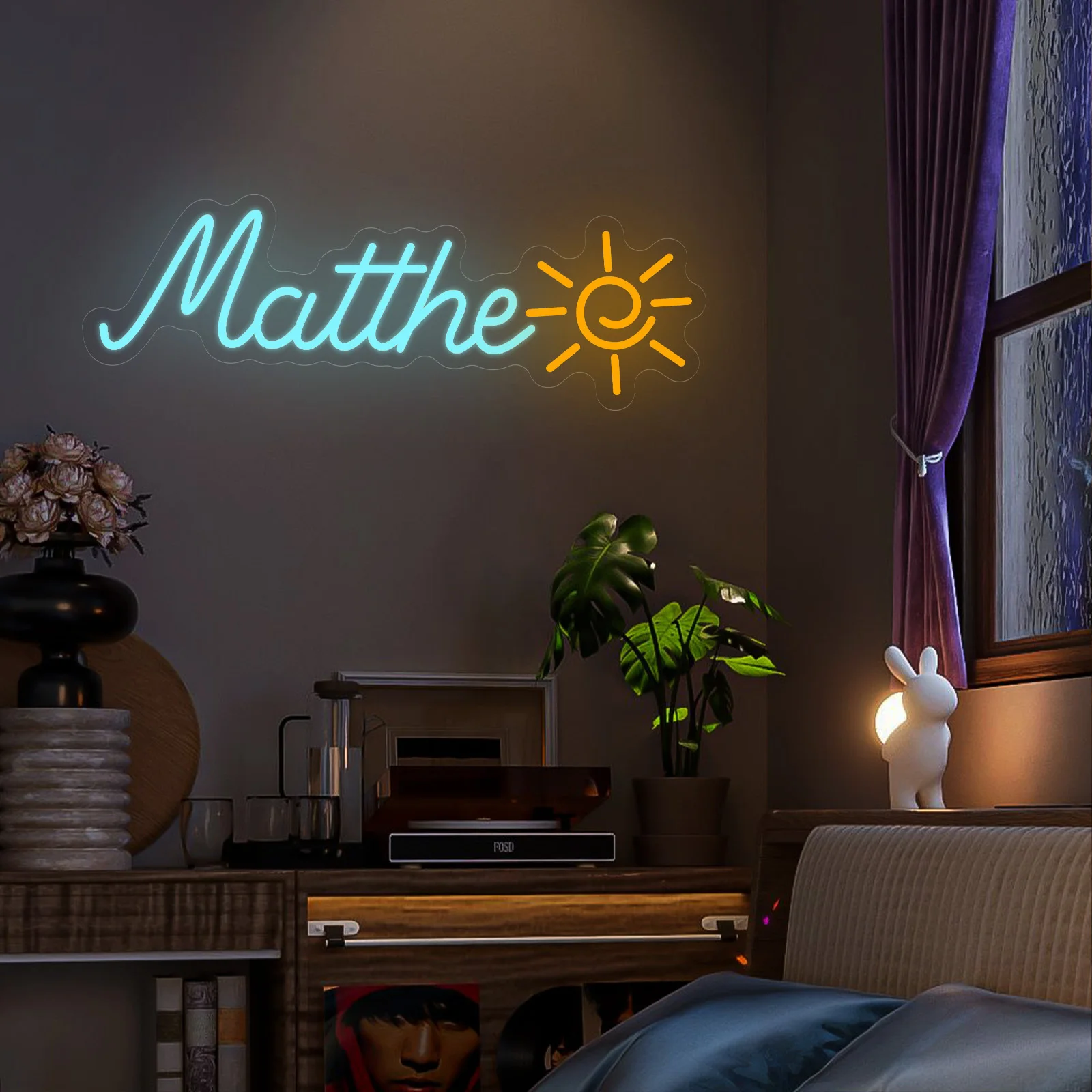 

Custom Neon Signs Personalized Name LED Neon USB Multi Font Color Available for Bar Party Shop Bedroom Wall Decoration Lights