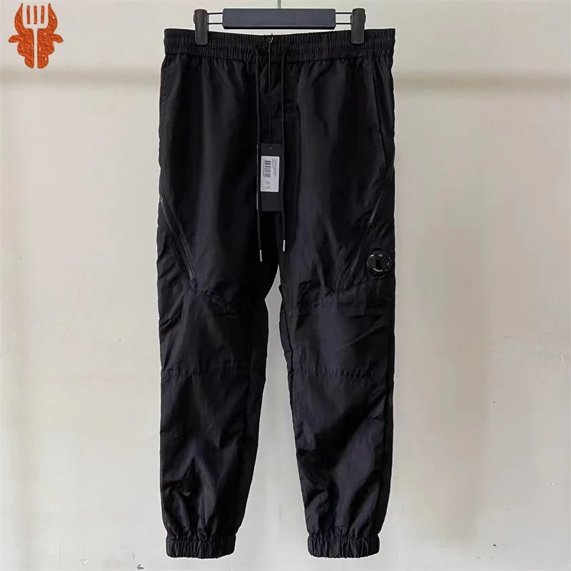 

2023 High Quality Spring And Autumn Men's Sports Leisure Nylon Trousers Quick-drying Loose Casual Long Pants Daily Lightweight