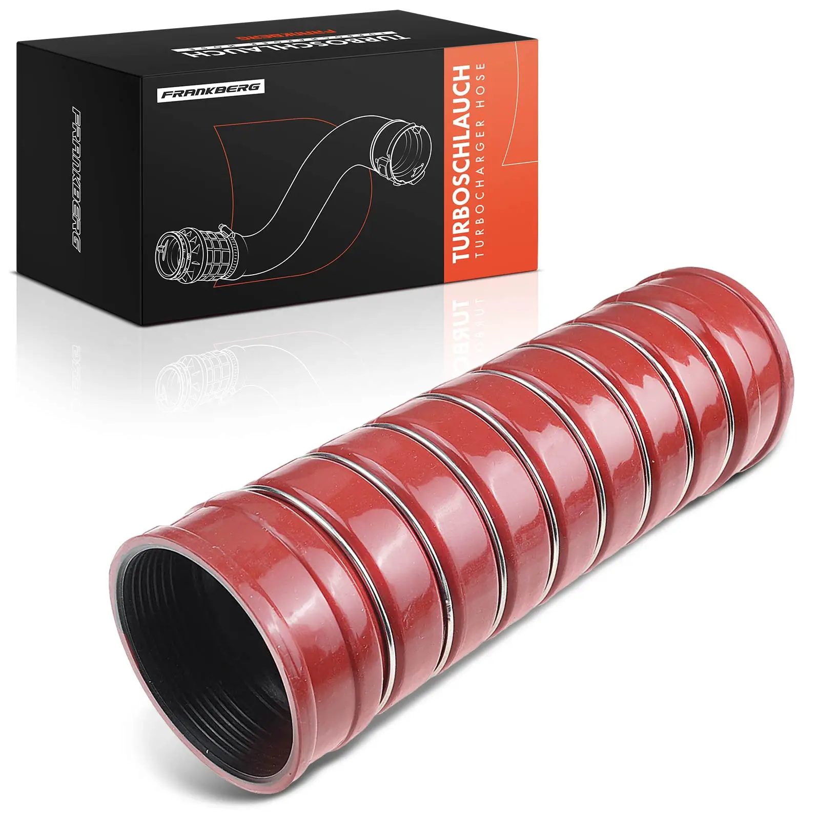 Frankberg 1x Radiatorslang Turboslang Intercooler voor MAN F 2000 F 90 Nü NG NL TGA LION TGX 81963010567