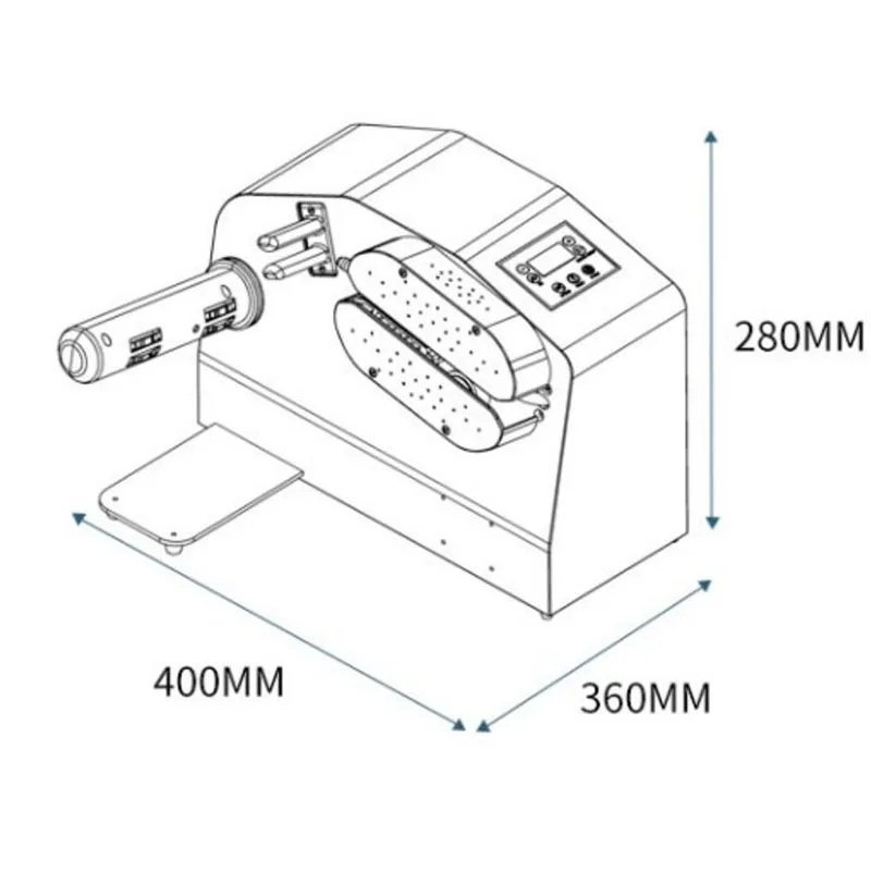 Buffer Air Cushion Machine Automatic 110V/220V Sealing Machine Inflatable Packaging Tools Inflator Fill Bubble Bag Tool