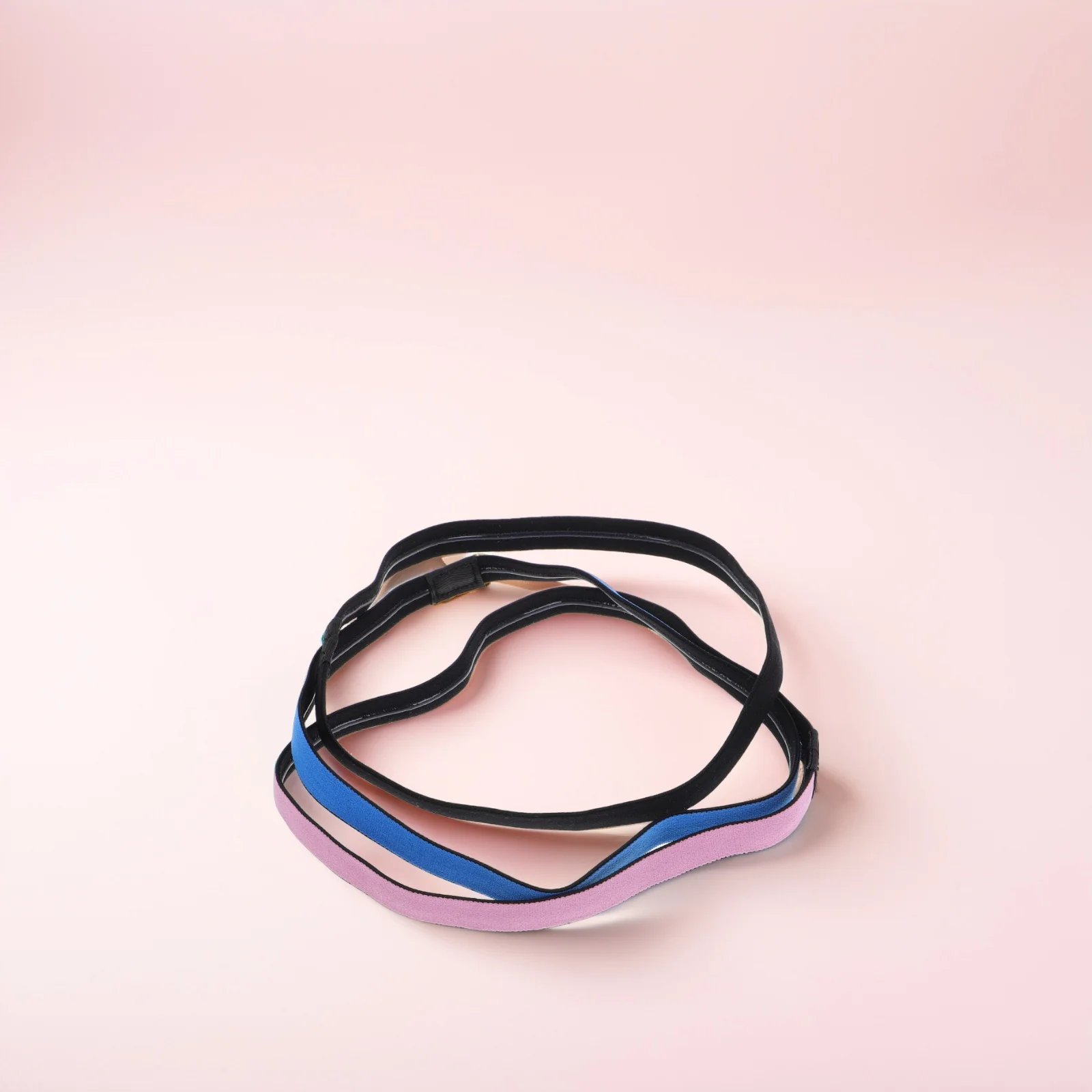 

3 Pcs Sports Sweatband Elastic Anti Slip Yoga Fitness Headbands Thin Band Head Sweat Band Football Accessories