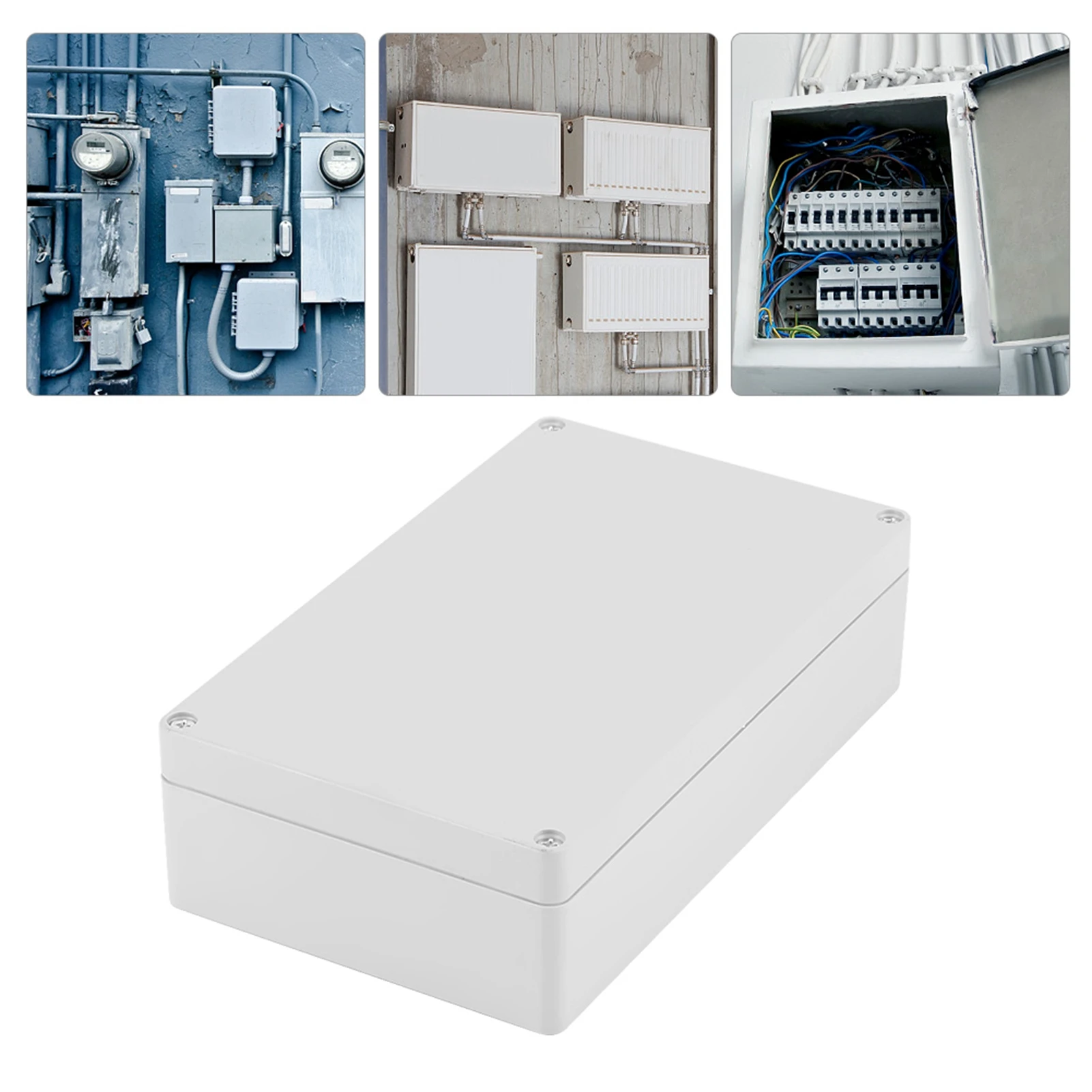 Junction Box Water resistant IP65 ABS Project Enclosure Case Wiring Junction Box 200*120*56mm Terminal Box Wiring Connection Box