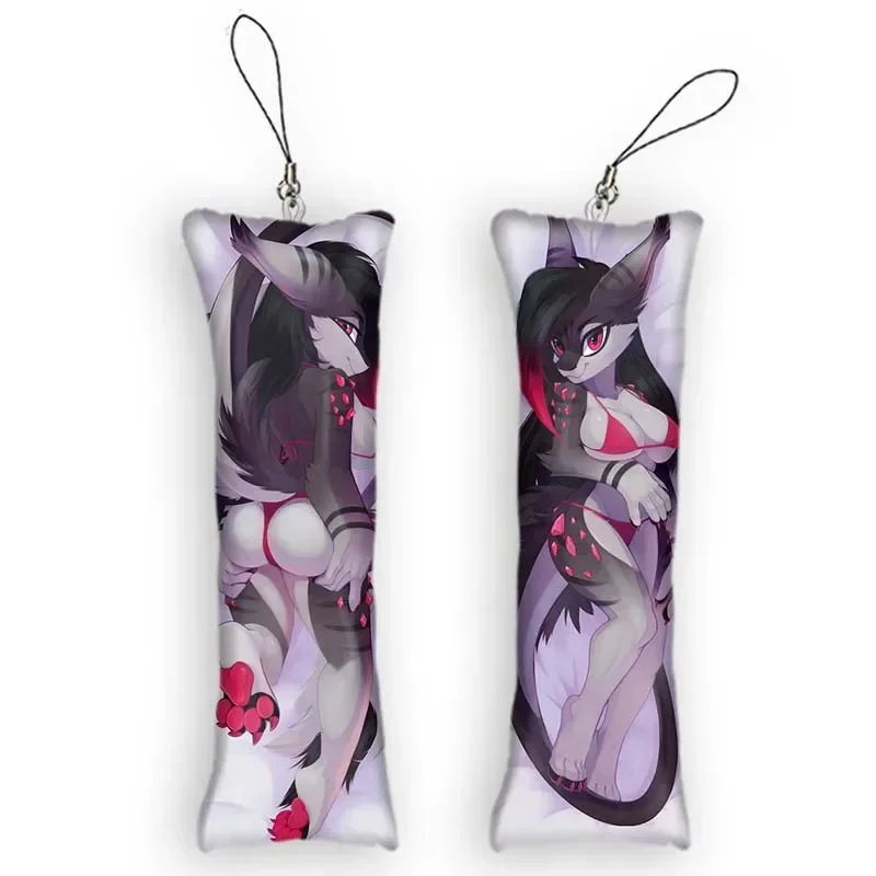 

New Pattern Hot Selling Item Dakimakura Mini Pendant Taneysha Original Design Anime Keychain Double-Sided Ornament Small Pillow