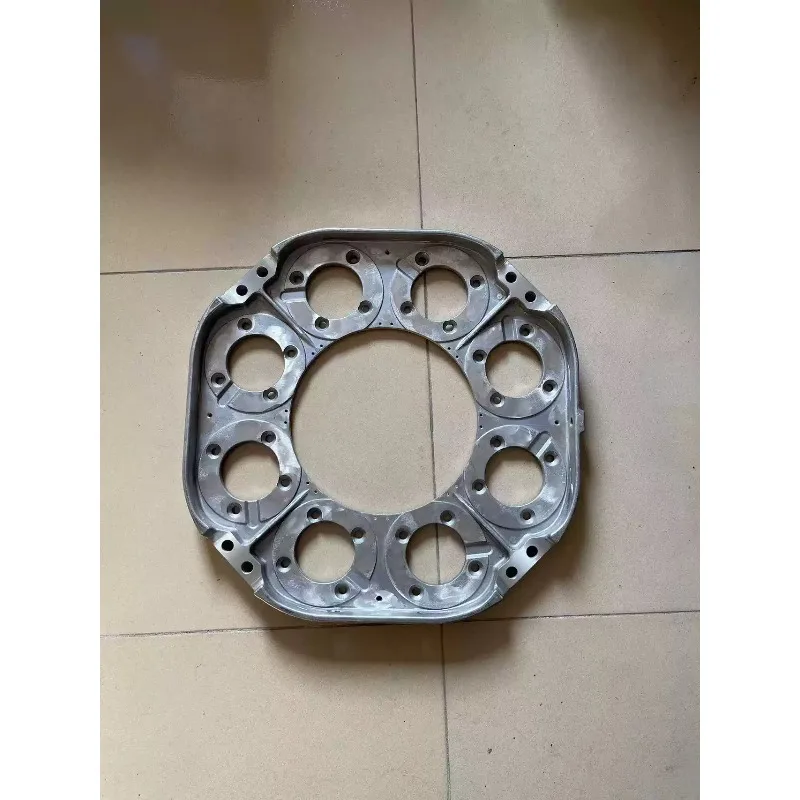 80 Hole Retarder Stator Coil Mounting Bracket Aluminum Base Plate Compatible with TB15 TB17 Bus Electromagnetic Retarder