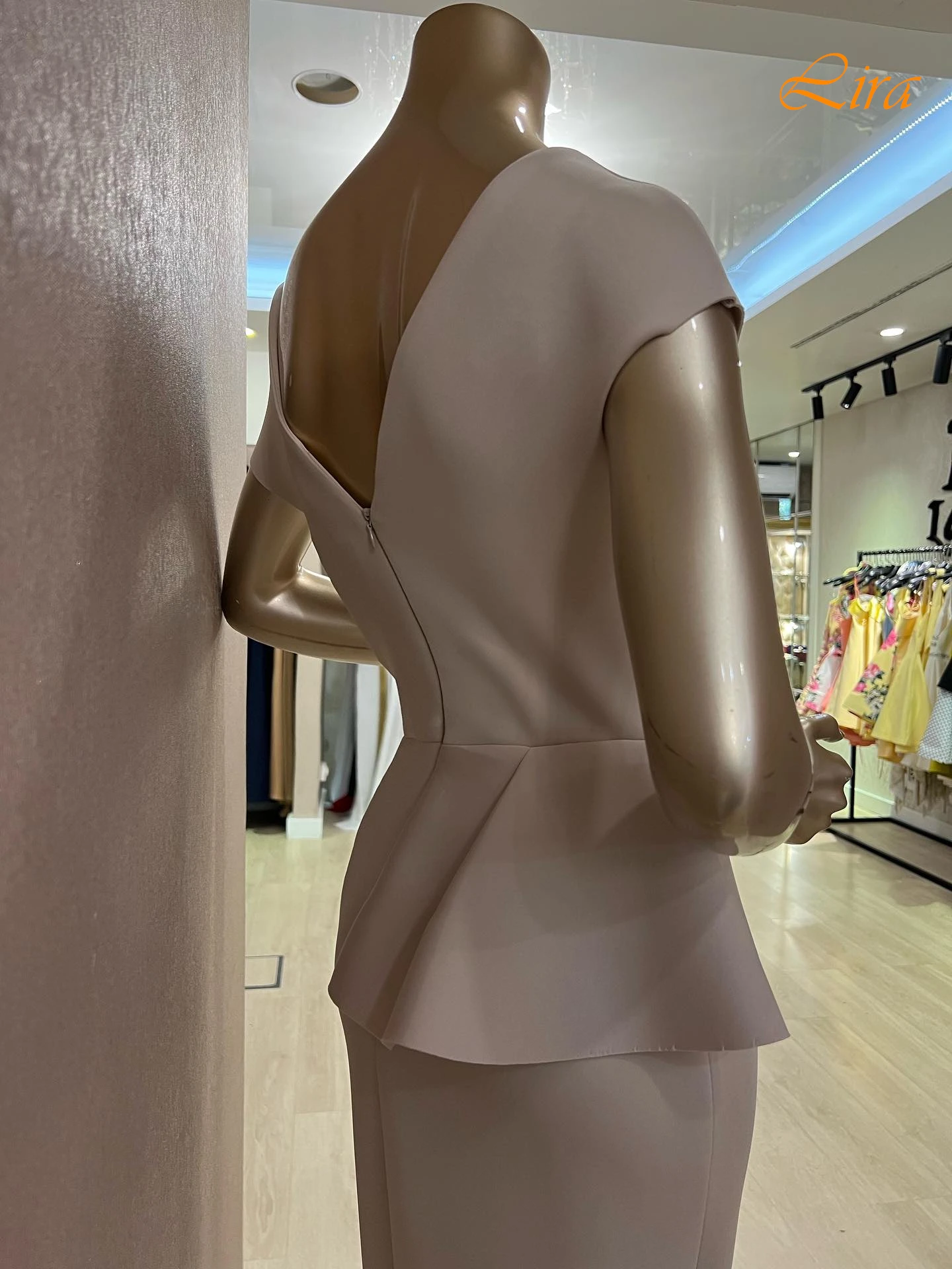 Robe de soirée formelle élégante à col rond droit personnalisée et robes de bal modernes à la mode robe de soirée de haute qualité de haute qualité