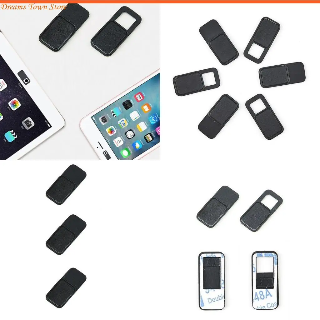 HX6A 3 Pcs PC Tablet Front Camera Shield Stickers Laptop for Protection Privacy Block