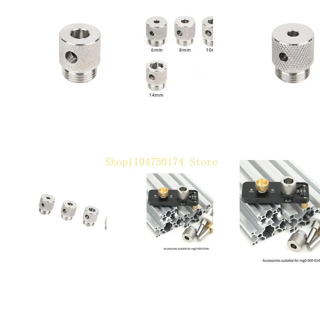 M20 Threaded Drill Sleeve 6/8/10/14mm Stainless Steel Aluminum Tooling Top Sale