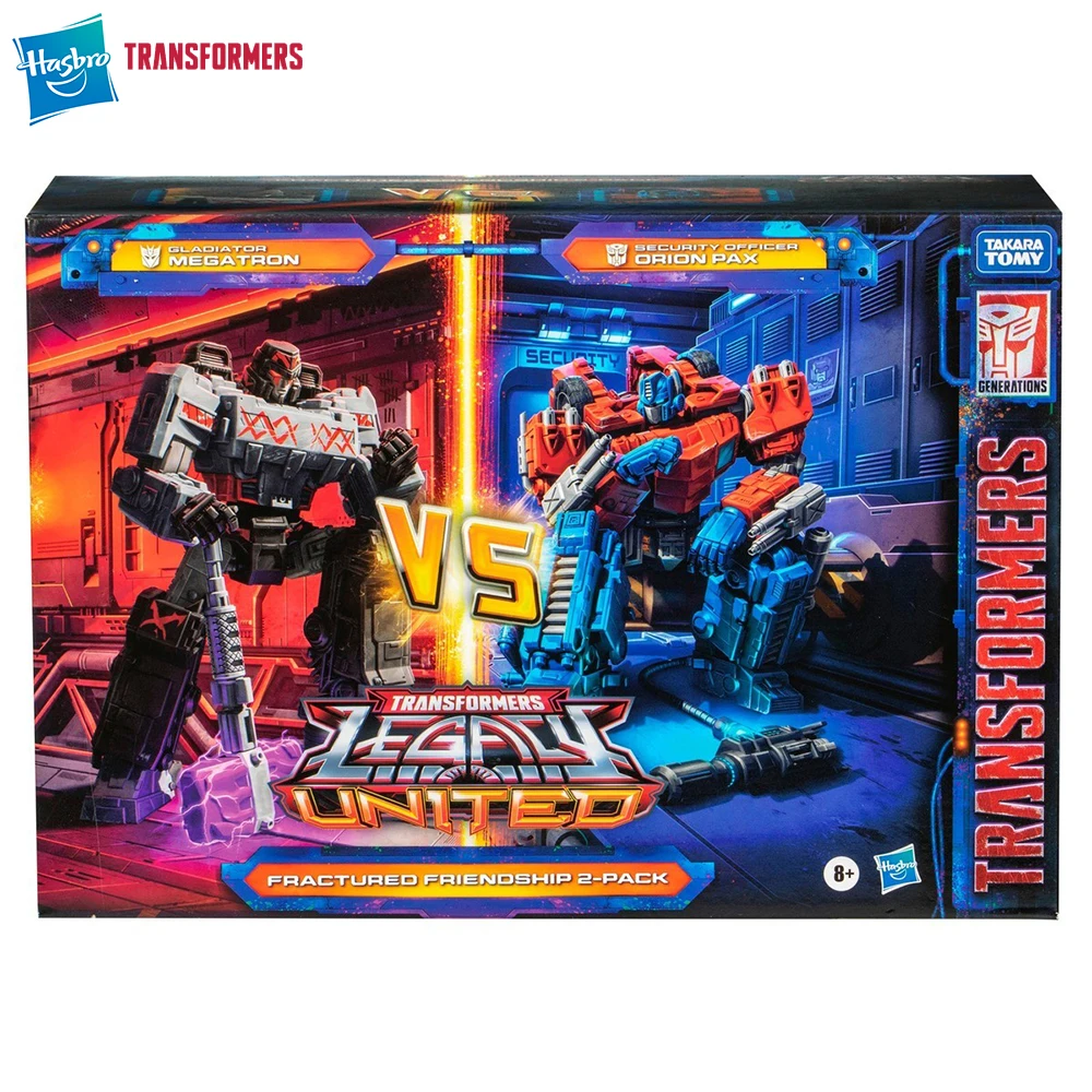 

IN STOCK Transformers Legacy United Gladiator Megatron & Security Officer Orion Pax Fractured Friendship SDCC Exclusive Set Toys