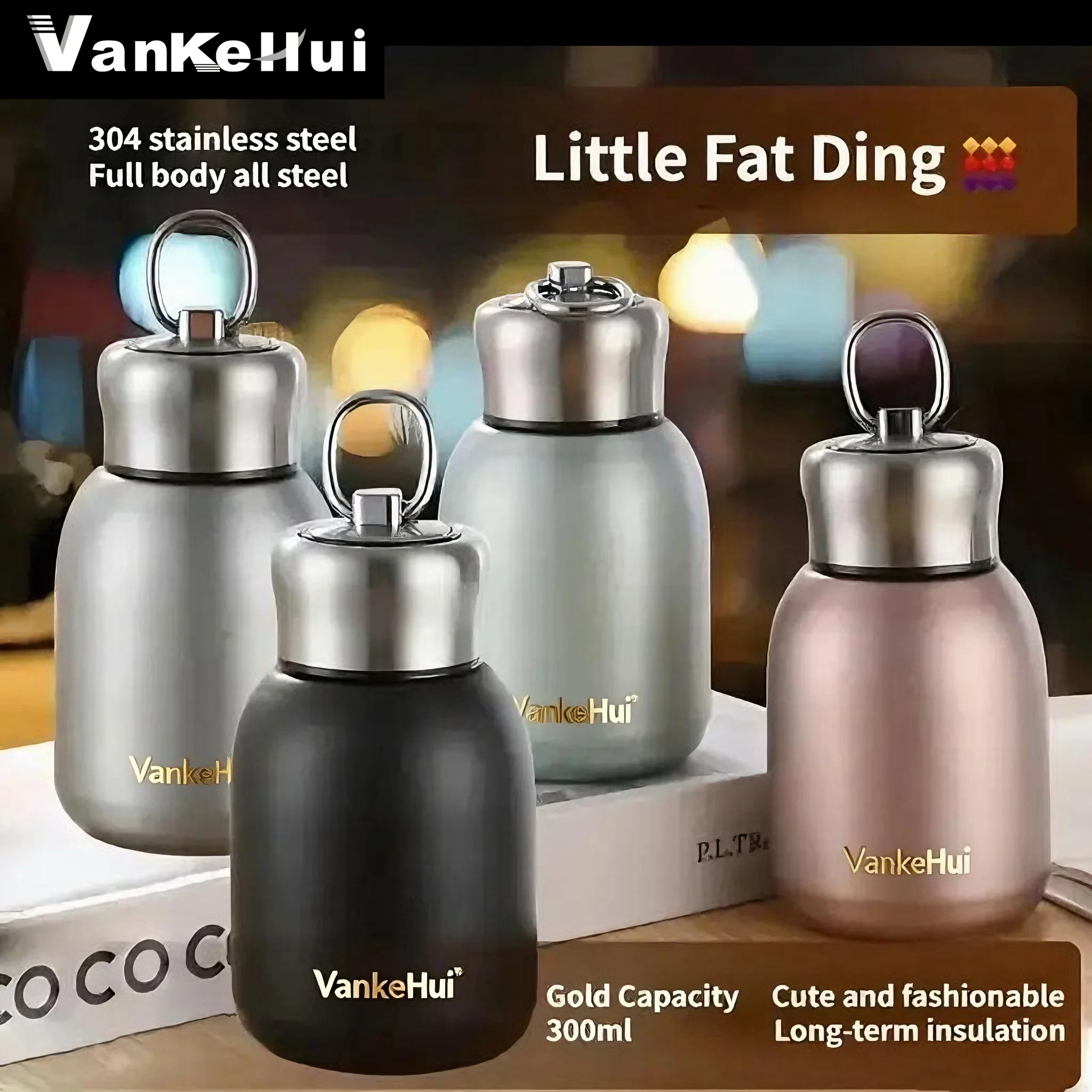 

Supporting OEM/ODM, LOGO customization, stainless steel 316 insulated cup, portable tea and water separation cup for girls, high