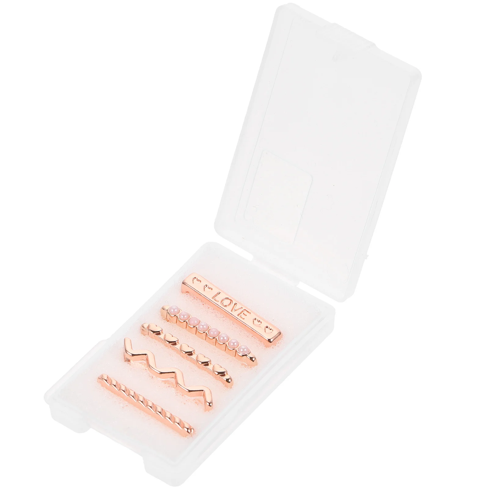 5Pcs Watch Band Charms Durable Sturdy Material Elegant Look Smartwatch Strap Ornaments Decorative Accessories Watch Band Charm