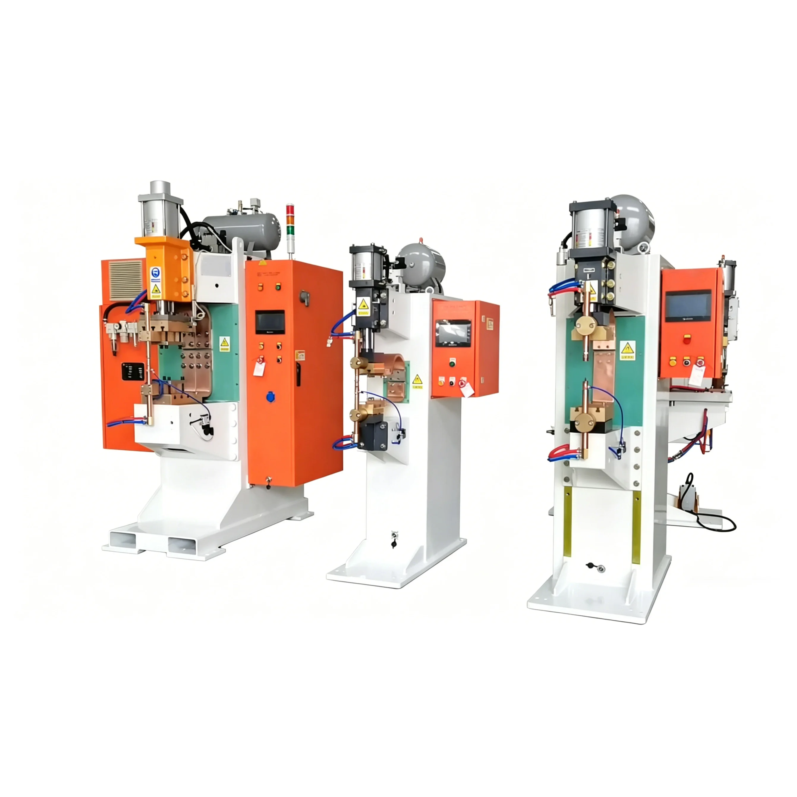 Medium Frequency Inverter DC Resistance Welder High Precision Pneumatic Projection Spot Welding Equipment