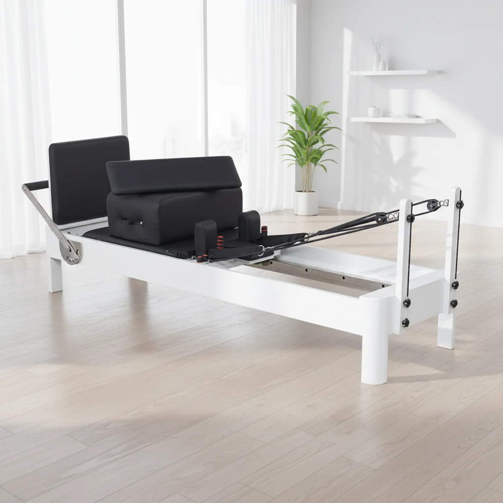 

Adjustable Aluminum Alloy Durable Pilates Reformer Yoga Exercises Equipment Training Equipment