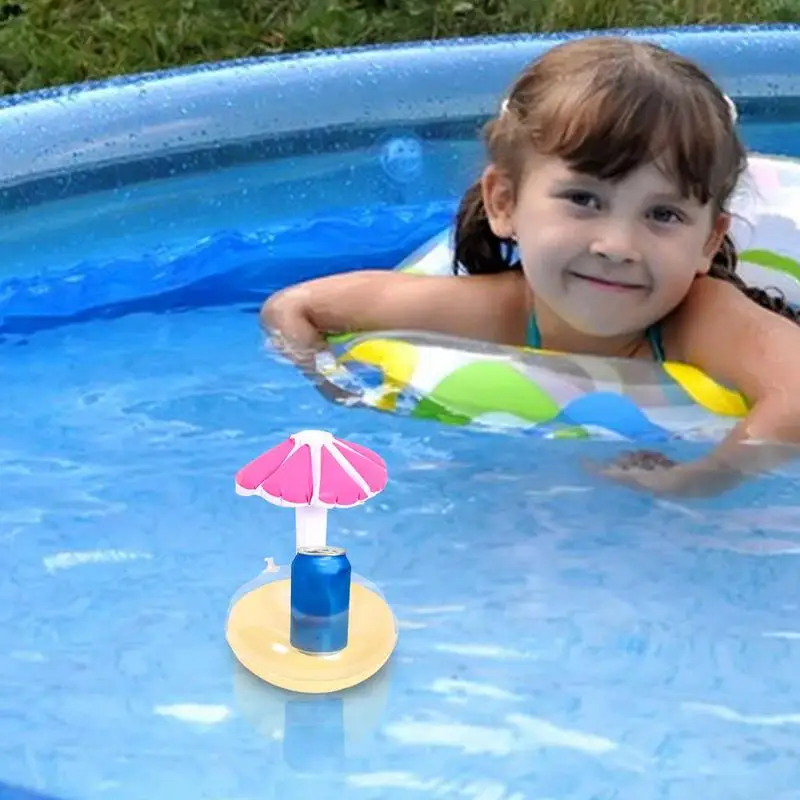 Zwembadbekerhouder Drijft Leuke dikke herbruikbare zwembadfloaties Drankdobbers Stevige en draagbare zwembadaccessoires voor kinderen Jongens