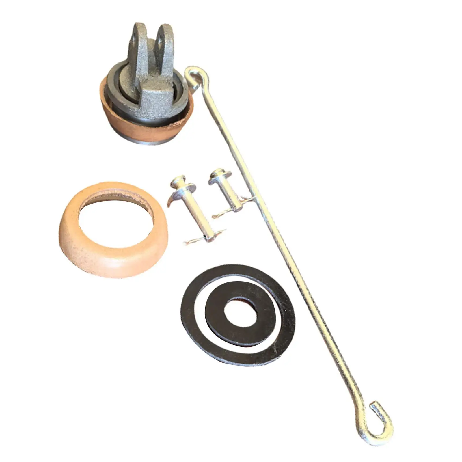 Hand Pump Well Replacement Piston Sleeve Seal Repair Kit with Galvanized Rod for Type