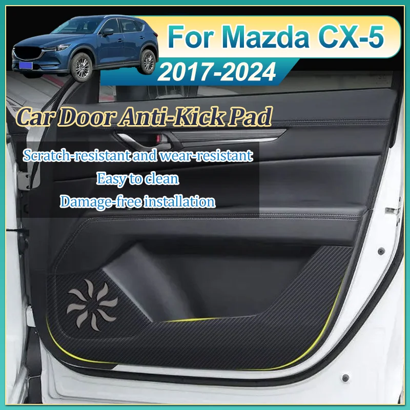 

Автомобильные аксессуары для Mazda CX-5 CX5 KF 2-го поколения 2017-2024 2022 2023, противоударная накладка на дверь автомобиля, защитный коврик от царапин, наклейка