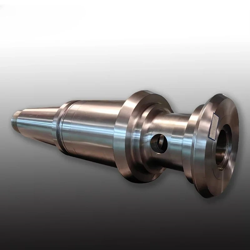 high quality numerical control hining Precision high quality Large OEM Cast steel hollow shaft