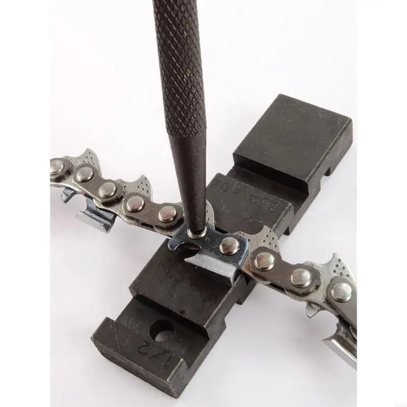 A6HD Đen chống mài mòn dễ vận hành Công cụ sửa chữa chuỗi cưa xích Felled Pocket Pocket Chain