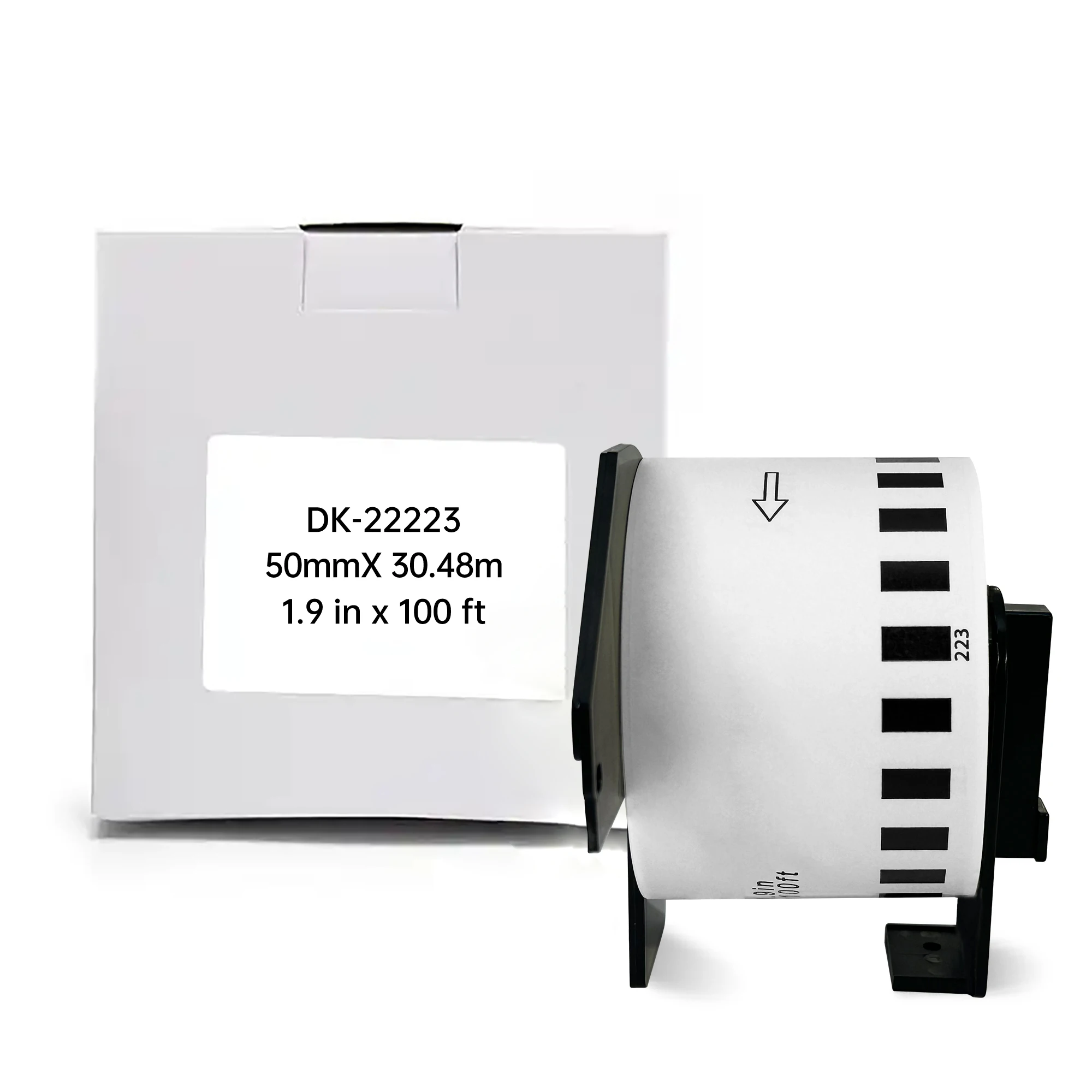 

Wholesale Compatible Brother DK-22223 Continuous Labels 50mm x 30.48m with label holder cartridge