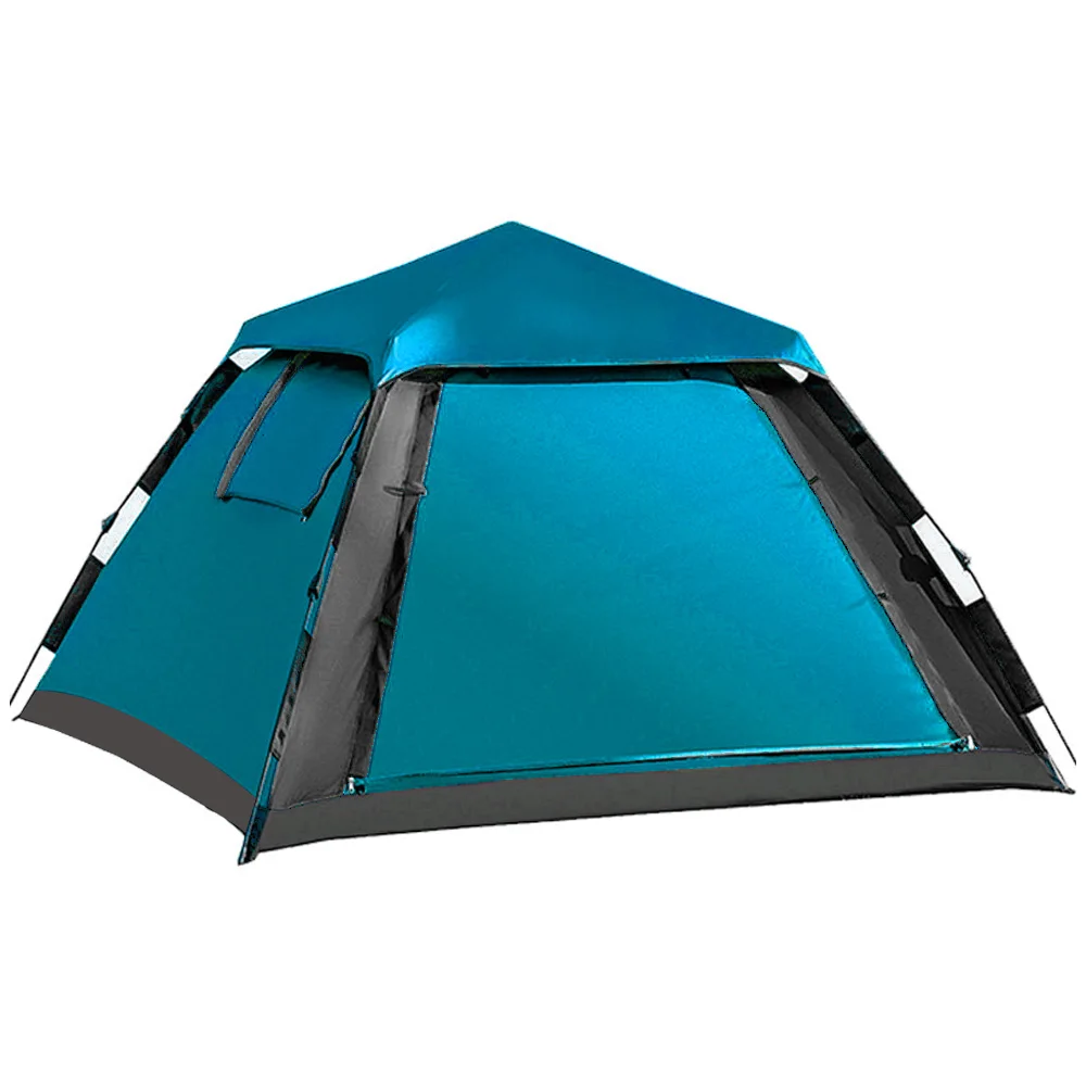 Portable Outdoor Folding Tent Fully Automatic Quick Opening Tent 3-4 Person Self Driving Camping Tent Rain Proof Sun Proof