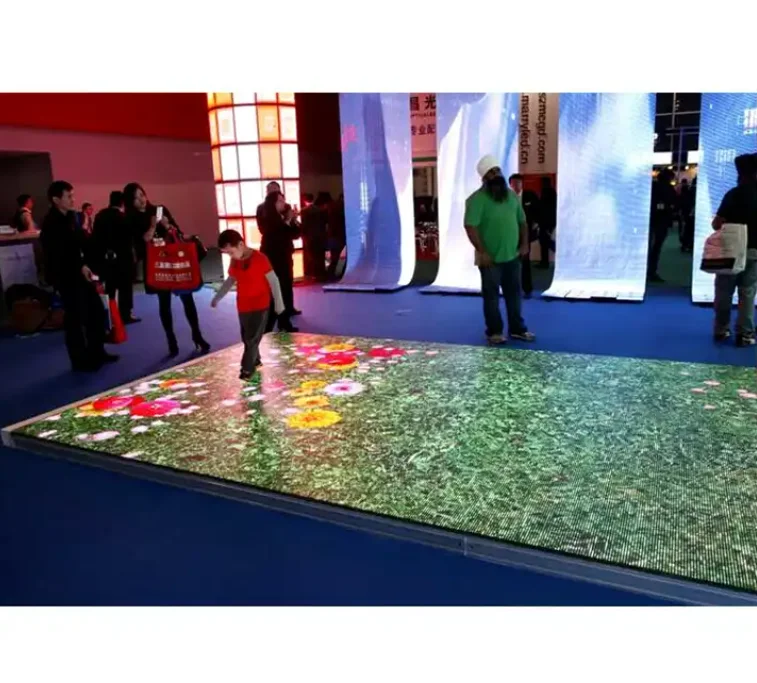 DJ RGB LED Dance Floor Display Mirror Screen, LED Panel for Party Event Stage