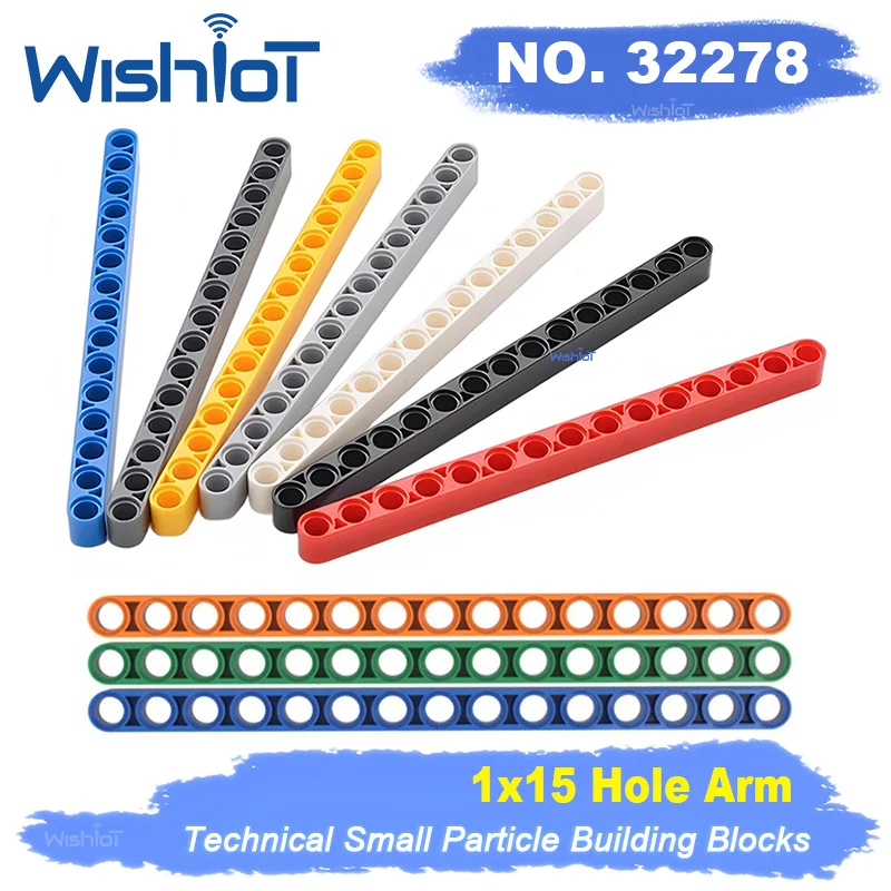 

1x15 Straight Beam 32278 MOC Technological Bricks DIY Parts Building Blocks Compatible Assembles Particles