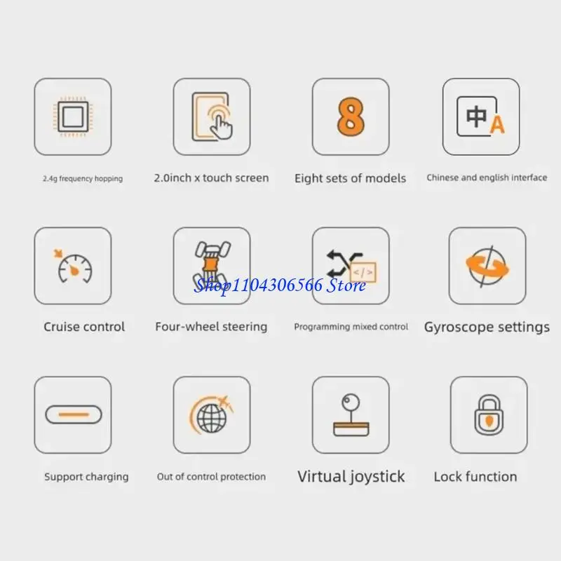 02DD Strong DS800 Wireless Operation Unit And F08A Receiver For Flexible Applications