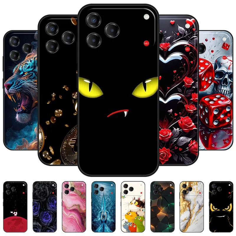 Coque en silicone souple TPU pour ZTE Blade V80 Pro 4G, protection de l'appareil photo, pare-chocs antichoc, Capa pour Nubia V80Pro