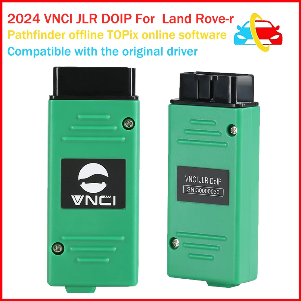 

2024 VNCI JLR DOIP WIFI For Land Rover Diagnostic Tool From 2005-2023 Origianl Driver Support Pathfinder Offline TOPix software