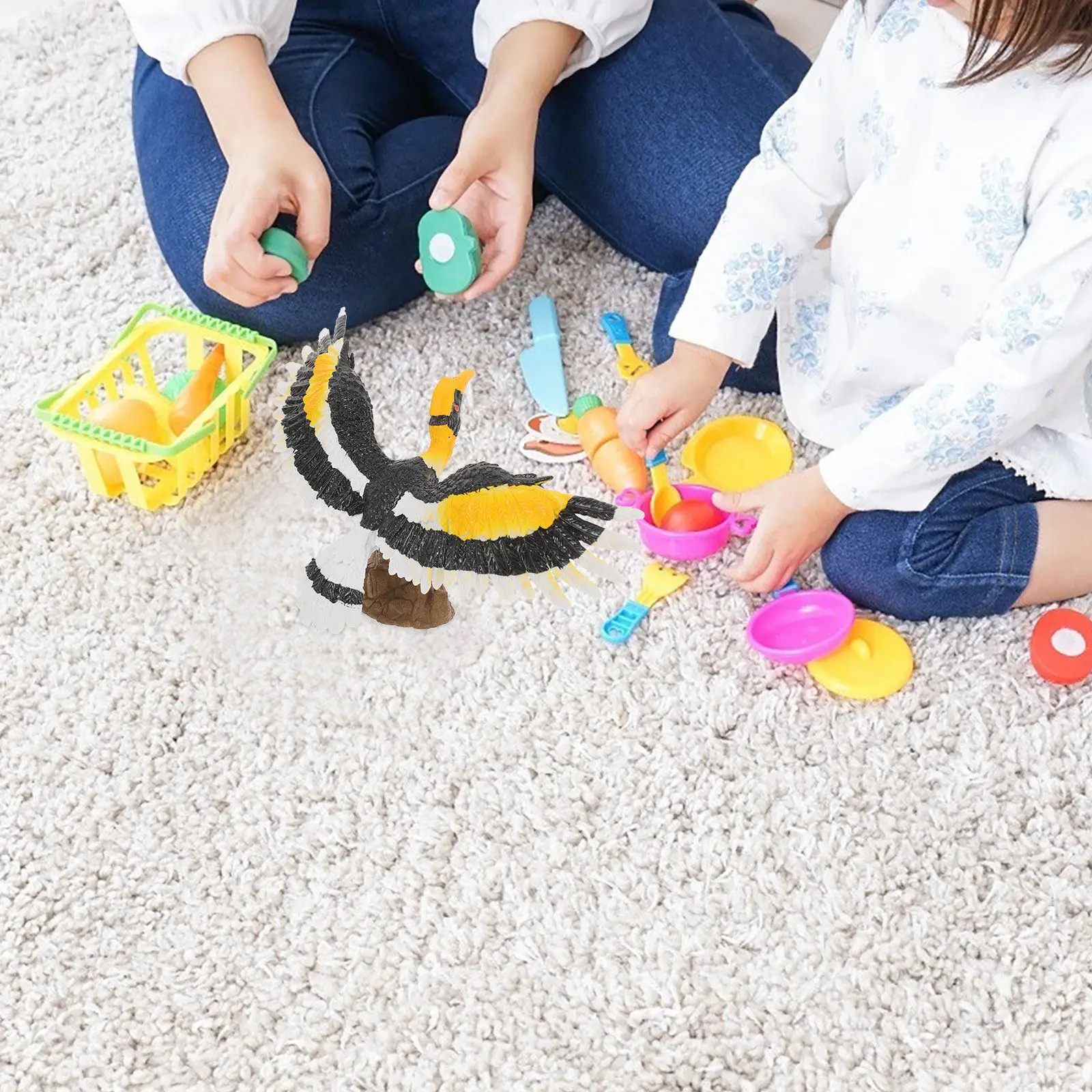 

Artificial Garden Decoration Realistic ABS Outdoor Bird Statue Miniature Landscape Ornament Lifelike Simulation