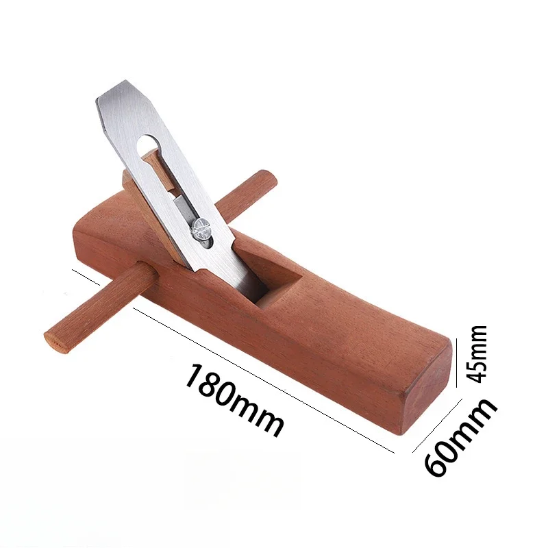 

65 High Manganese Steel Handle Design Iris Wood Hand Plane for Wood Processing Surface Cutting, Deburring, and Sanding