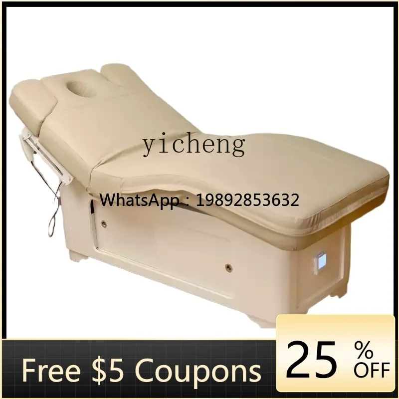 

J1 Electric Beauty Massage Bed Heated Automatic Intelligent Lifting Bed Massage Bed