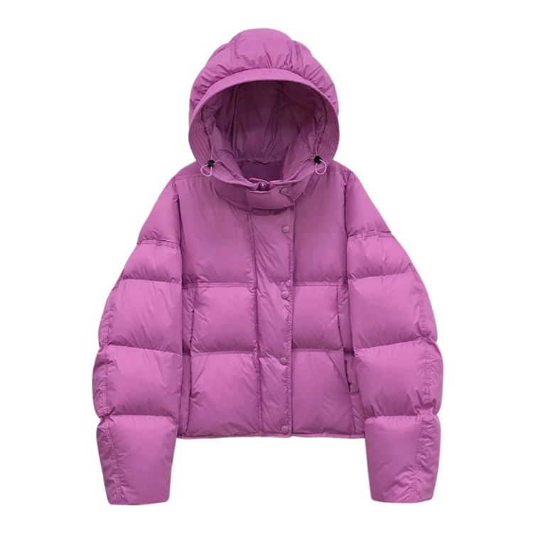 Hirsionsan 2023 Winter New Warm White Duck Down Jacket Women Green Short Puffer Coats Casual Korean Thicken Female Parkas