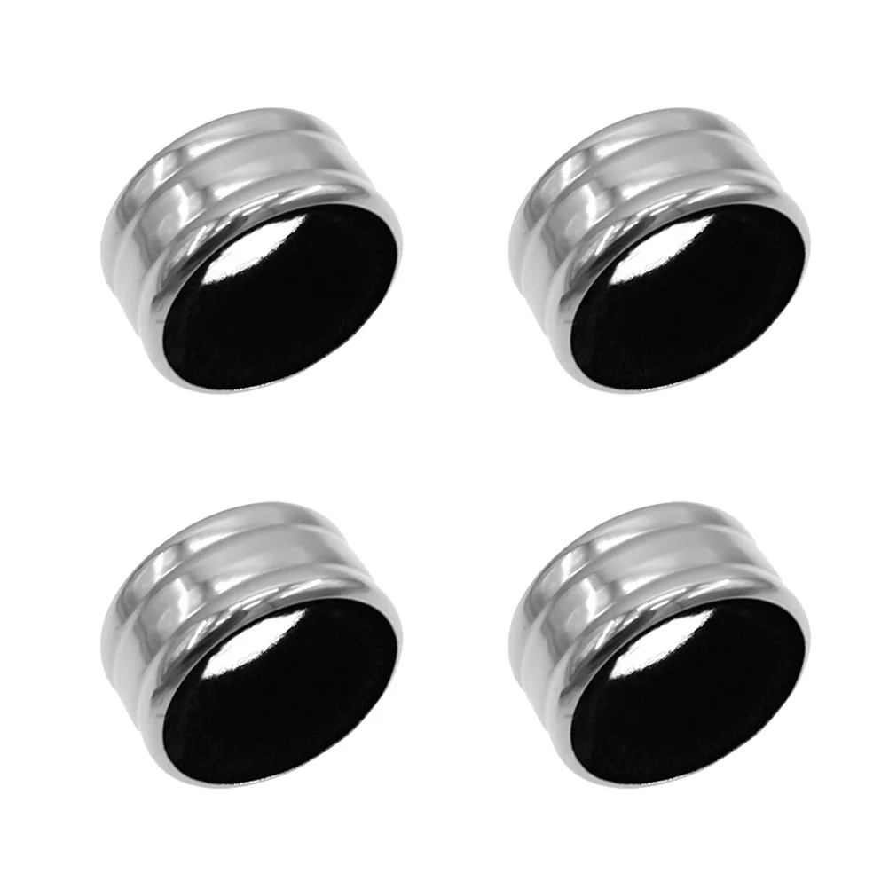 4pcs Red Drip Stop Ring Stainless Steel Bottle Collar Ring Leak-Proof Anti-Overflow Ring Bar Tools Accessories fo