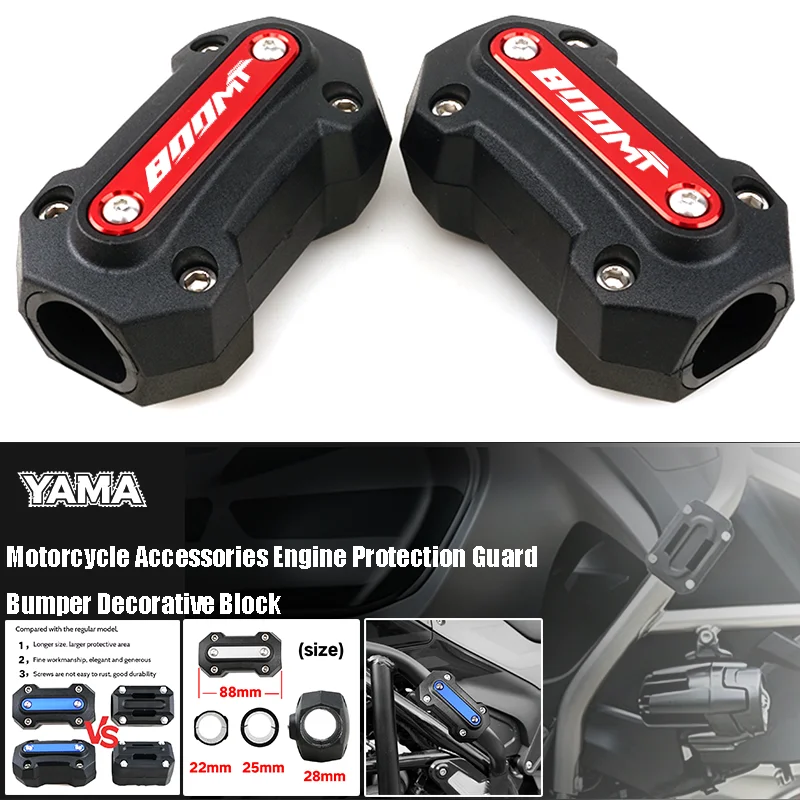 

Motorcycle Accessories For CFMOTO 800MT-X 800MTX 800 MT MTX 800MT 2024 2025 Engine Protection Guard Bumper Decorative Block